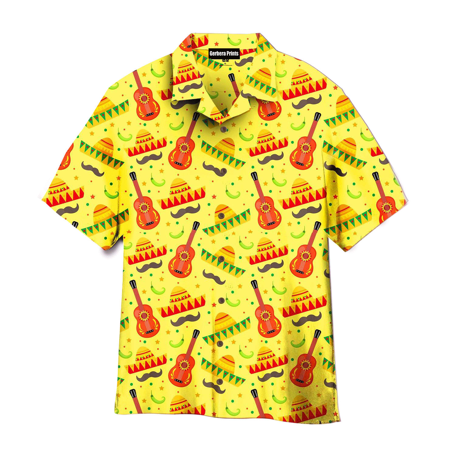 Mexican Hawaiian Shirt Happy Fiesta Cinco De Mayo Mexican Sombrero Vihuela Yellow Hawaiian Shirt 1 pbt492.jpg Mexican Hawaiian Shirt Happy Fiesta Cinco De Mayo Mexican Sombrero Vihuela Yellow Hawaiian Shirt 1 pbt492.jpg