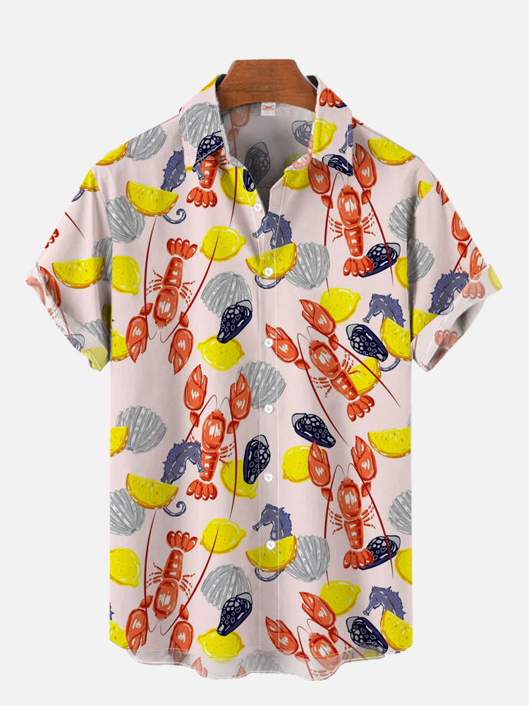 Mexican Hawaiian Shirt Hawaii Colorful Summer Shell Lobsters Hawaiian Shirt 1 wgufff.jpg