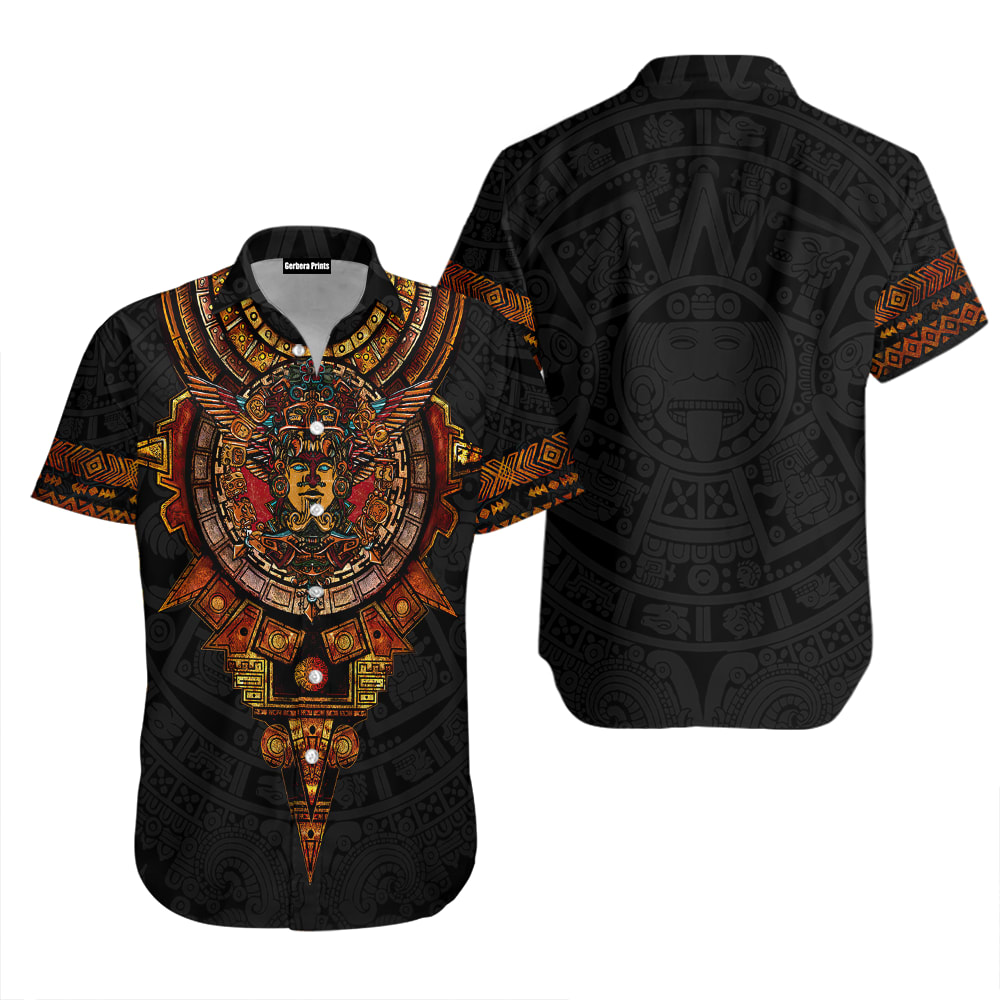 Mexican Hawaiian Shirt Mexico Aztec Sun Stone Black And Colorful Hawaiian Shirt 1 bgrjws.jpg Mexican Hawaiian Shirt Mexico Aztec Sun Stone Black And Colorful Hawaiian Shirt 1 bgrjws.jpg