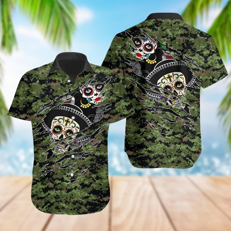 Mexican Hawaiian Shirt Mexico Camo 3D Day Of The Dead Hawaiian Shirt 1 wd30vy.jpg