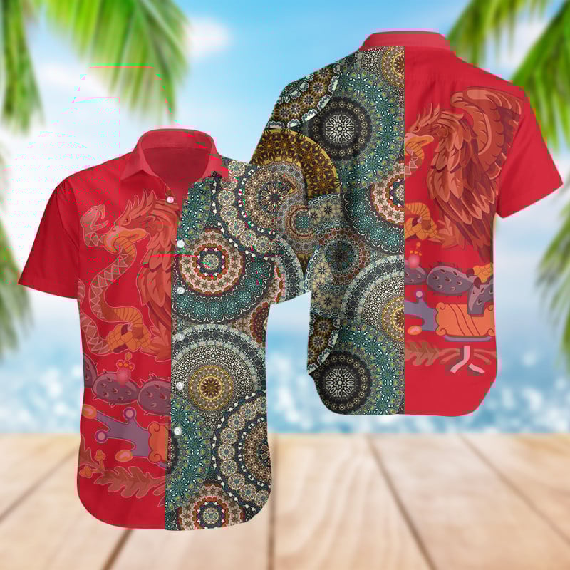Mexican Hawaiian Shirt Mexico Coat Of Arms Flag Red Hawaiian Shirt 1 komzwu.jpg