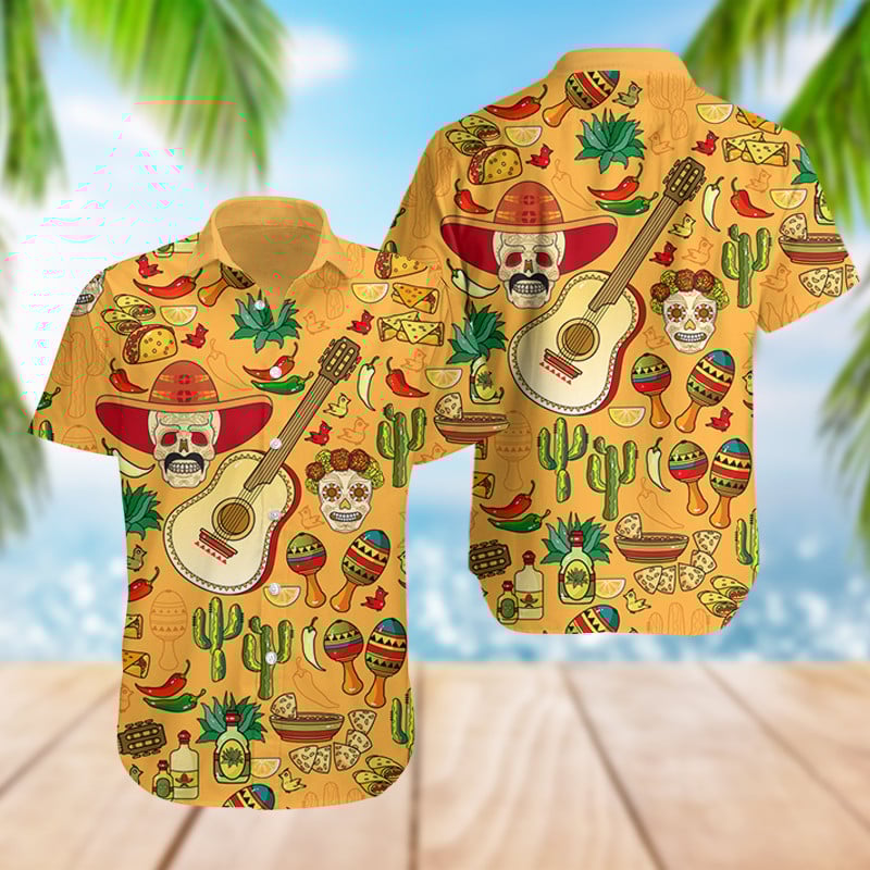 Mexican Hawaiian Shirt Mexico Doodle Pattern Cactus Day Of The Dead Hawaiian Shirt 1 no9omg.jpg Mexican Hawaiian Shirt Mexico Doodle Pattern Cactus Day Of The Dead Hawaiian Shirt 1 no9omg.jpg