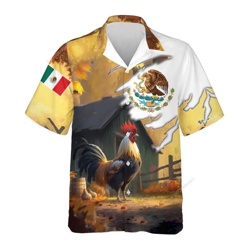 Mexican Hawaiian Shirt Mexico Rooster 3d Hawaiian Shirt For Men Women 1 irefnh.jpg Mexican Hawaiian Shirt Mexico Rooster 3d Hawaiian Shirt For Men Women 1 irefnh.jpg