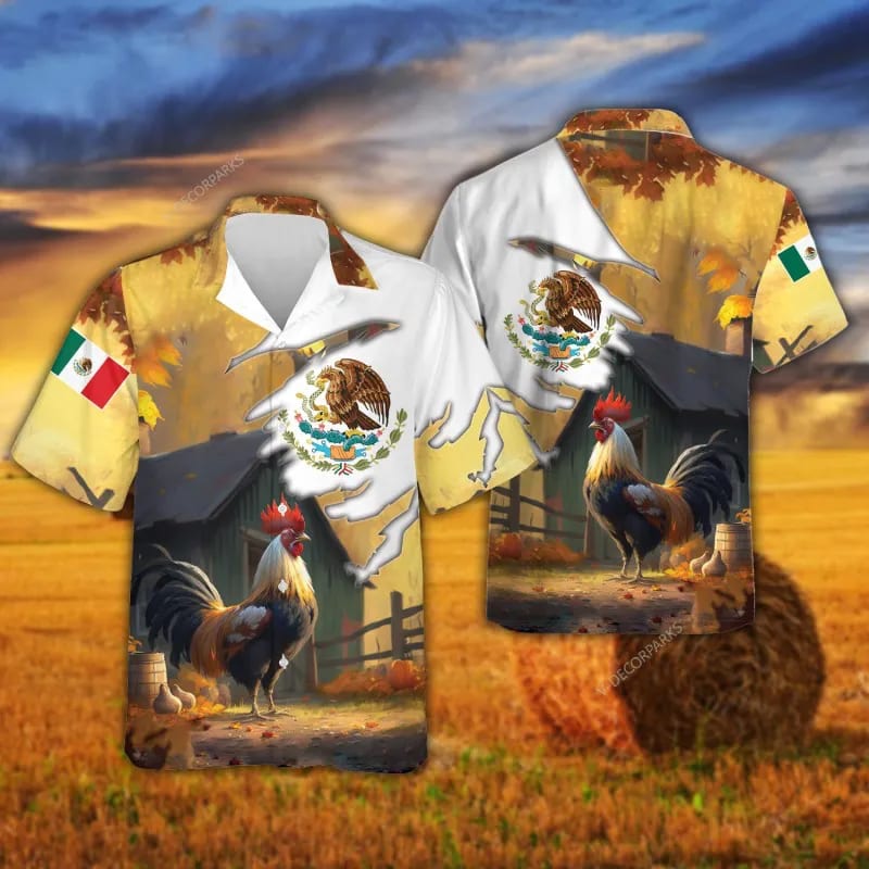Mexican Hawaiian Shirt Mexico Rooster 3d Hawaiian Shirt For Men Women 2 mo78yh.jpg Mexican Hawaiian Shirt Mexico Rooster 3d Hawaiian Shirt For Men Women 2 mo78yh.jpg