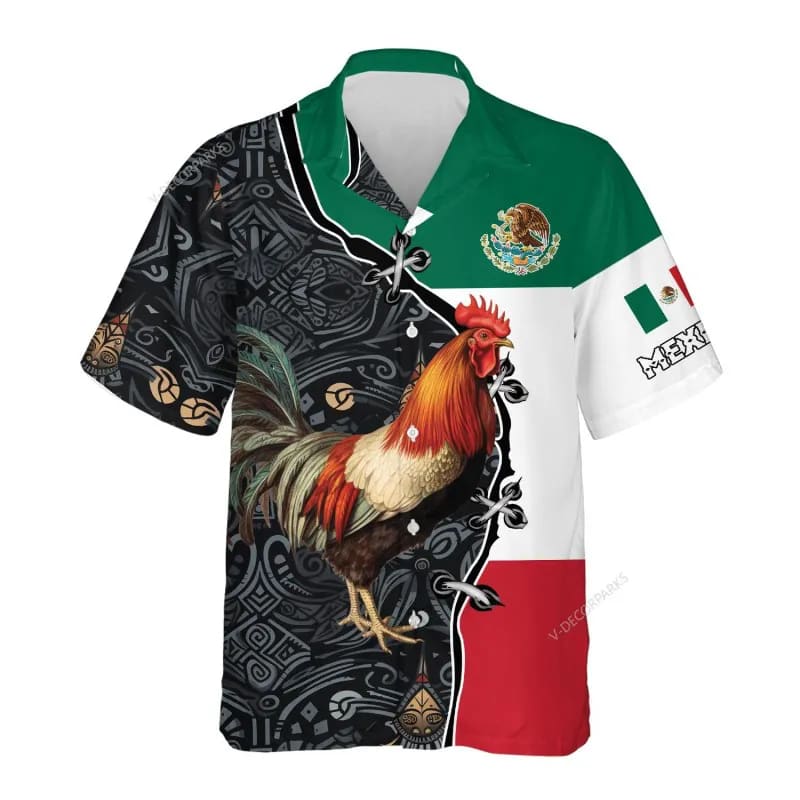 Mexican Hawaiian Shirt Mexico Rooster Aloha Hawaiian Shirt For Men Women 1 zpl65y.jpg Mexican Hawaiian Shirt Mexico Rooster Aloha Hawaiian Shirt For Men Women 1 zpl65y.jpg