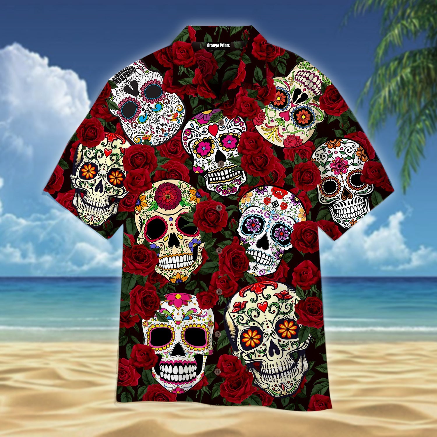 Mexican Hawaiian Shirt Mexico Roses Sugar Skull Hawaiian Shirt 1 nrxqb1.jpg Mexican Hawaiian Shirt Mexico Roses Sugar Skull Hawaiian Shirt 1 nrxqb1.jpg