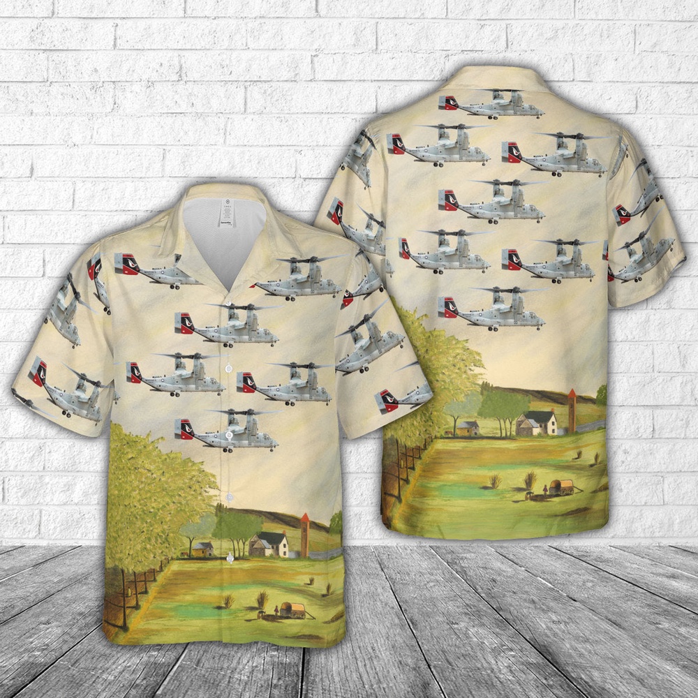 Military Hawaiian Shirt USMC MV 22 Evil Eyes VMM 163 Hawaiian Shirt 1 bsmv5p.jpg