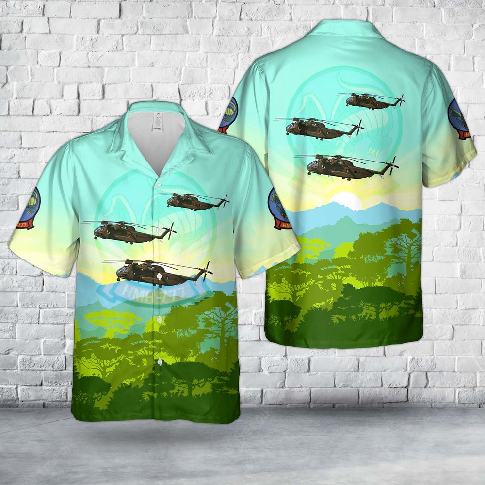Military Hawaiian Shirt US Marine Corps 153707 Sikorsky CH 53A Sea Stallion CN 65 093 HMH 777 Hawaiian Shirt 1 vbj0bv.jpg