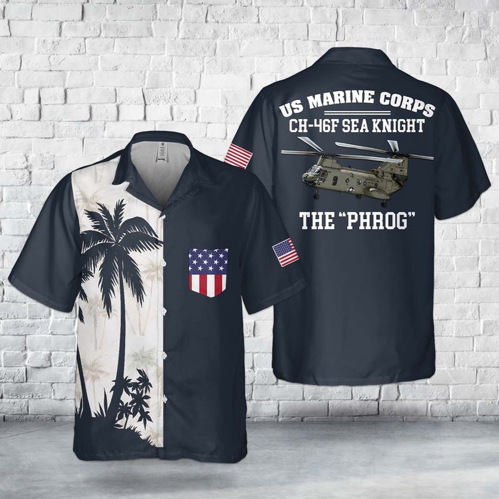 Military Hawaiian Shirt US Marine Corps CH 46F Sea Knight The PHROG Pocket Hawaiian Shirt 1 asxjko.jpg Military Hawaiian Shirt US Marine Corps CH 46F Sea Knight The PHROG Pocket Hawaiian Shirt 1 asxjko.jpg