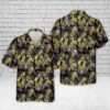 Military Hawaiian Shirt, US Marine Corps Chinook helicopter Pocket Hawaiian Shirt