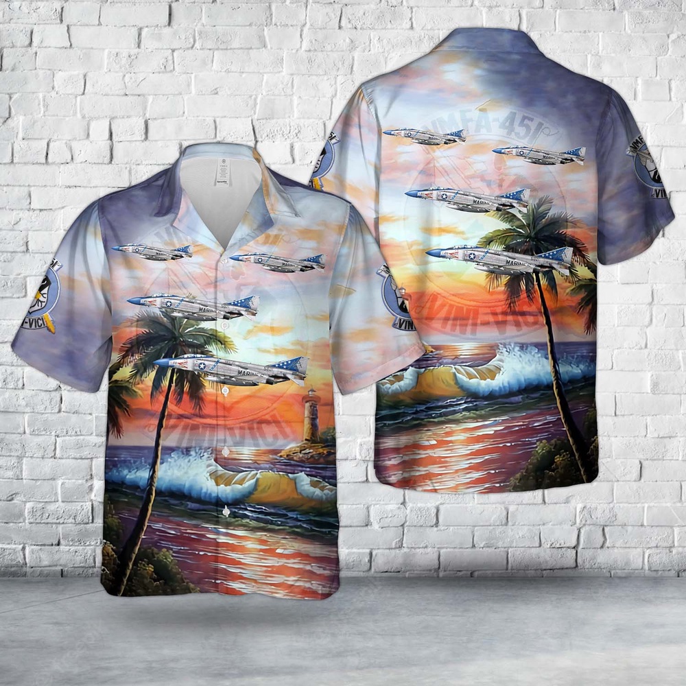 Military Hawaiian Shirt US Marine Corps F4J Phantom II Of VMFA 451 Warlords Hawaiian Shirt 1 pkl8gw.jpg Military Hawaiian Shirt US Marine Corps F4J Phantom II Of VMFA 451 Warlords Hawaiian Shirt 1 pkl8gw.jpg