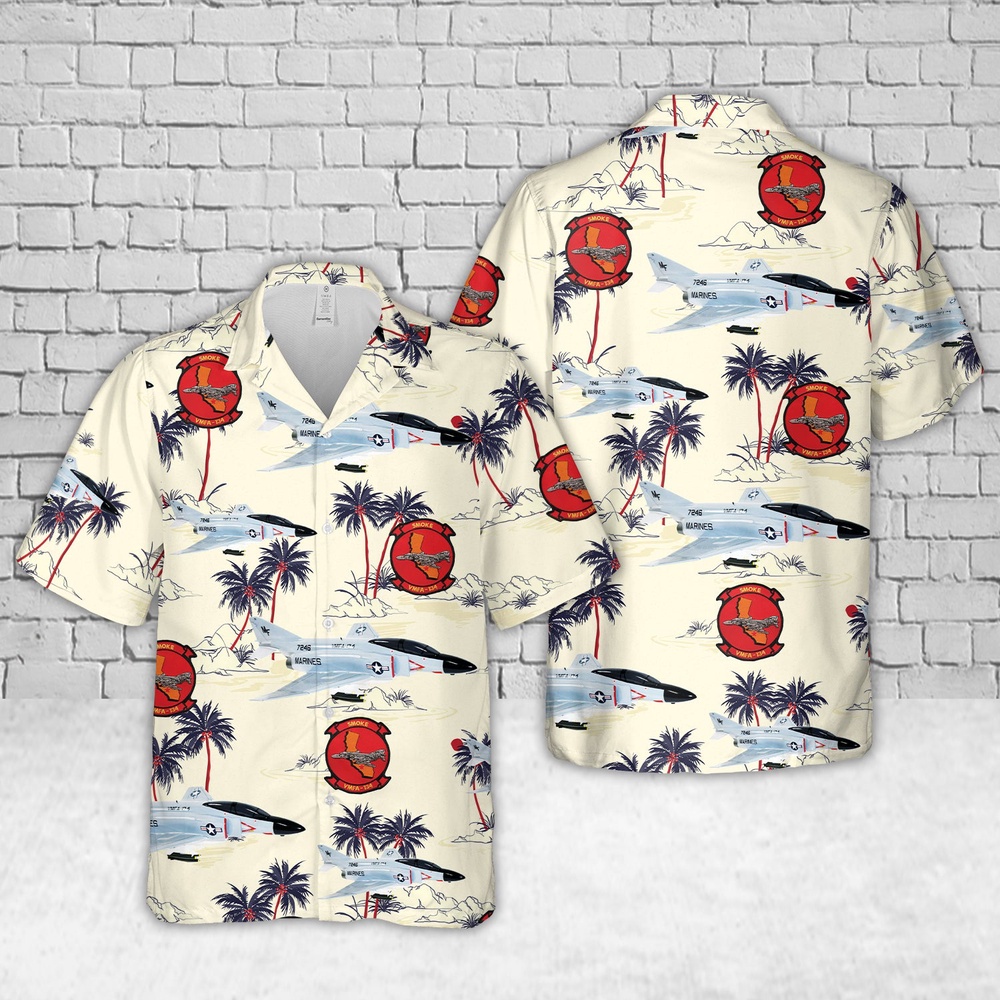 Military Hawaiian Shirt US Marine Corps McDonnell Douglas F 4 Phantom II Of VMFA 134 Smoke Hawaiian Shirt 1 esuqg1.jpg Military Hawaiian Shirt US Marine Corps McDonnell Douglas F 4 Phantom II Of VMFA 134 Smoke Hawaiian Shirt 1 esuqg1.jpg