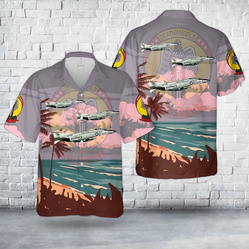 Military Hawaiian Shirt US Marine Corps McDonnell F 4 Phantom II Of VMFA 235 Hawaiian Shirt 1 brpn5t.jpg Military Hawaiian Shirt US Marine Corps McDonnell F 4 Phantom II Of VMFA 235 Hawaiian Shirt 1 brpn5t.jpg