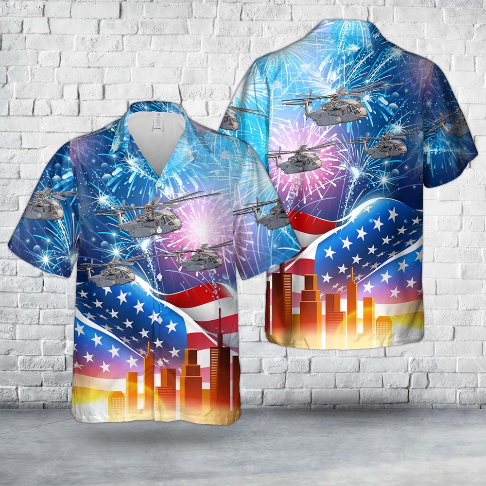 Military Hawaiian Shirt US Marine Corps Sikorsky CH 53K King Stallion 4th Of July Hawaiian Shirt 1 iiuuyi.jpg