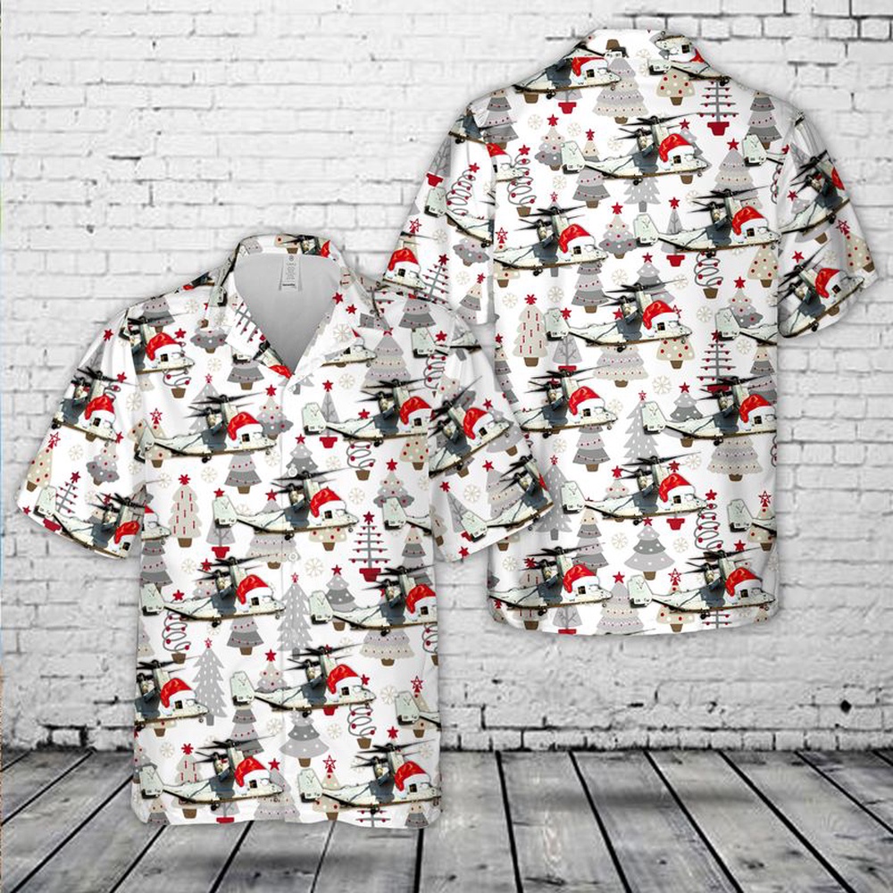 Military Hawaiian Shirt US Marine Corps USMC Bell Boeing MV 22B Osprey Christmas Hawaiian Shirt 1 aily6o.jpg