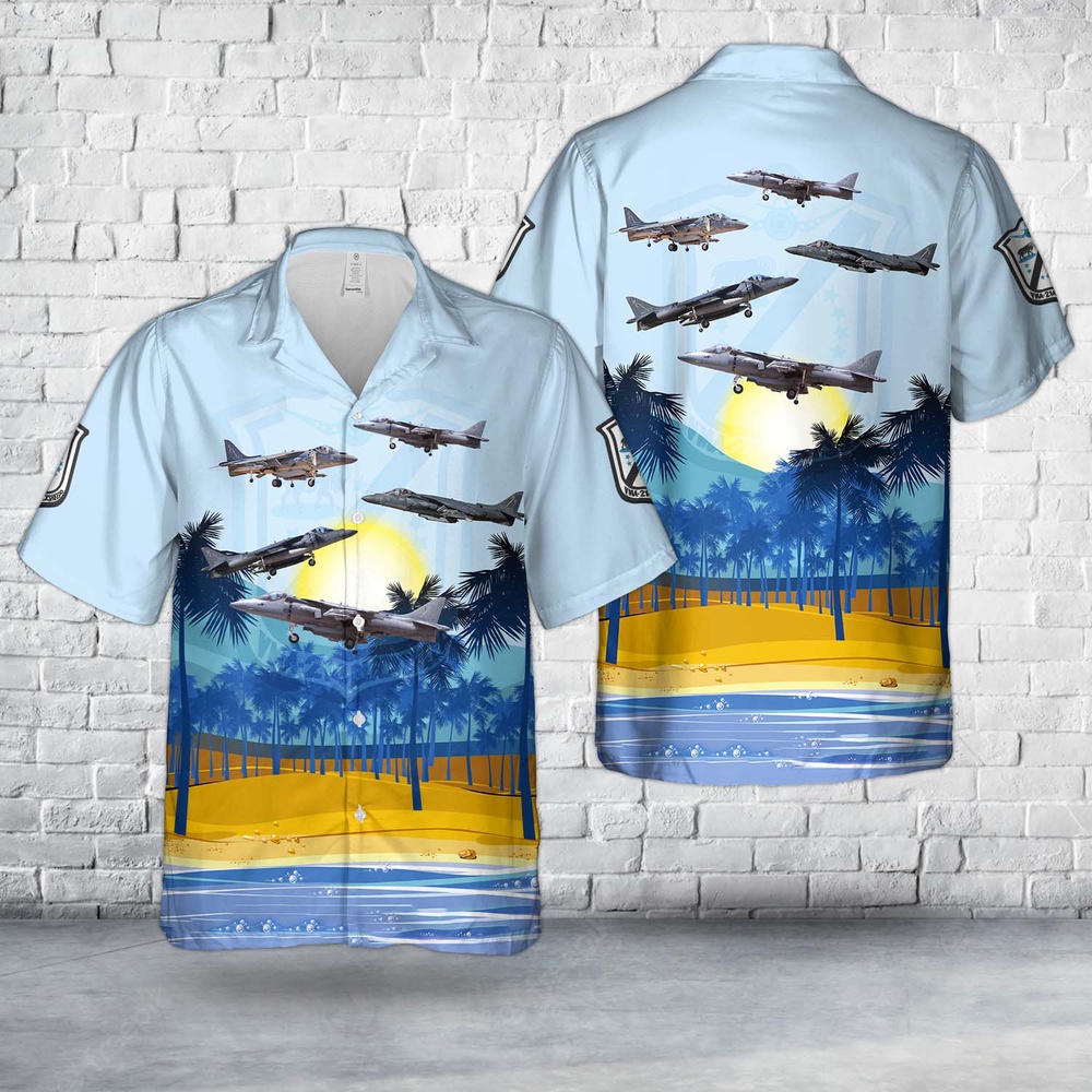 Military Hawaiian Shirt US Marine Corps VMA 214 The Black Sheep AV 8B Harrier Hawaiian Shirt 1 zj6z6i.jpg