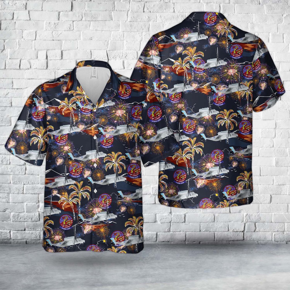 Military Hawaiian Shirt US Marine Corps VMM 268 MV 22B Osprey 4th Of July Hawaiian Shirt 1 j3bbxl.jpg