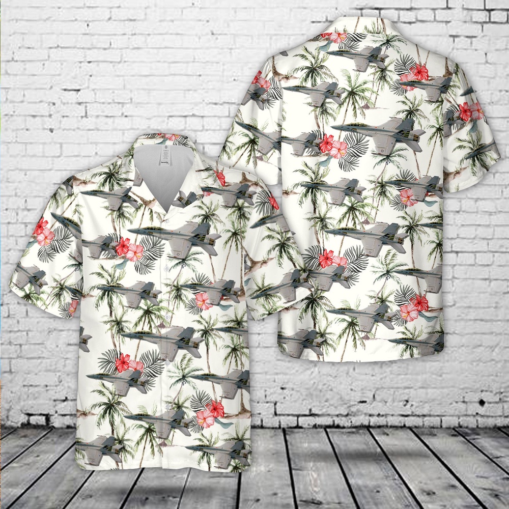 Military Hawaiian Shirt US Navy FA 18F Super Hornet Green Hornet Hawaiian Shirt 1 frlyoa.jpg