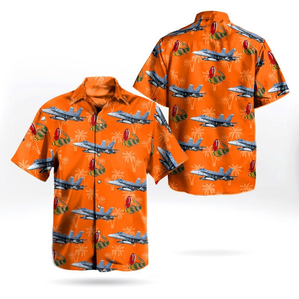 Military Hawaiian Shirt US Navy McDonnell Douglas FA 18C Hornet of VFA 204 River Rattlers Hawaiian Shirt 1 qnuny9.jpg