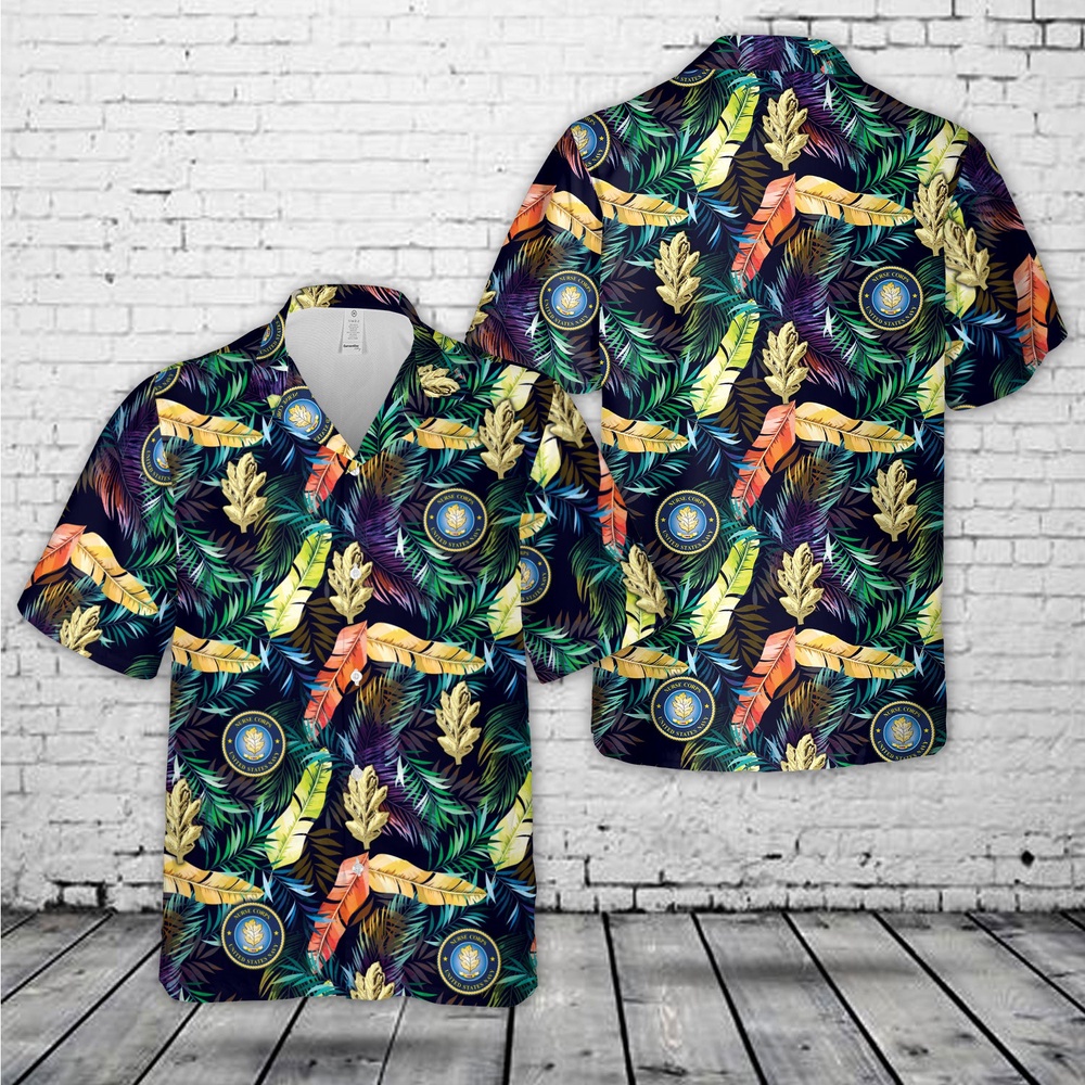 Military Hawaiian Shirt US Navy Nurse Corps Hawaiian Shirt 1 xcdyun.jpg