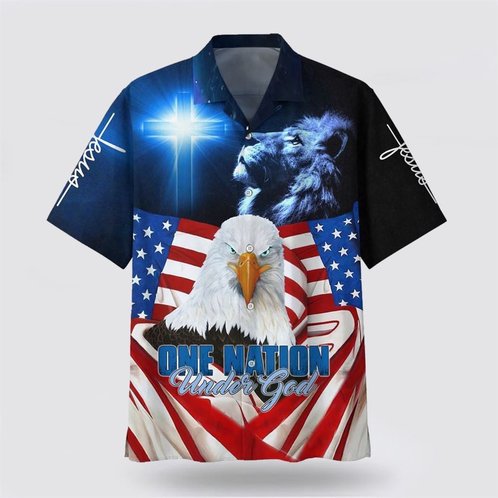 One Nation Under God American Eagle Hawaiian Shirt Christian Hawaiian Shirt Christian Summer Short Sleeve Shirt 1 n9msoy.jpg One Nation Under God American Eagle Hawaiian Shirt Christian Hawaiian Shirt Christian Summer Short Sleeve Shirt 1 n9msoy.jpg