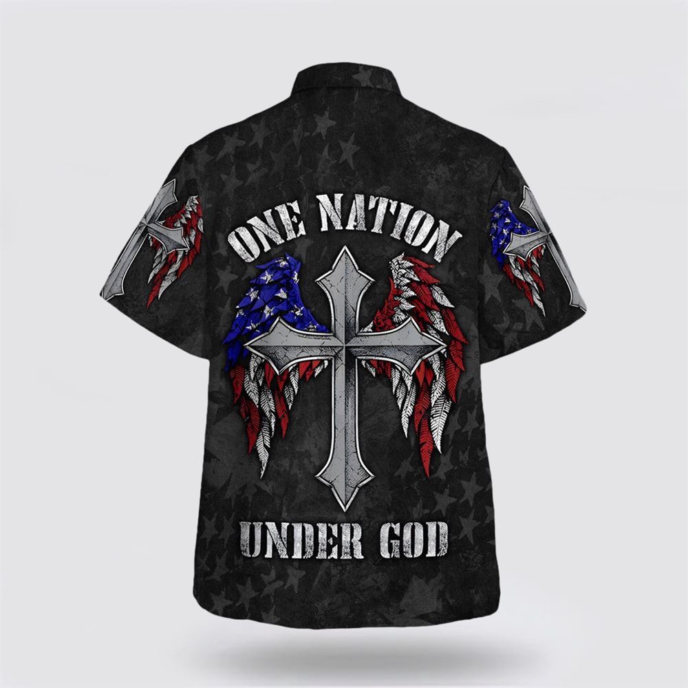 One Nation Under God American Flag With Cross Hawaiian Shirt Christian Hawaiian Shirt Christian Summer Short Sleeve Shirt 2 jrzchy.jpg One Nation Under God American Flag With Cross Hawaiian Shirt Christian Hawaiian Shirt Christian Summer Short Sleeve Shirt 2 jrzchy.jpg