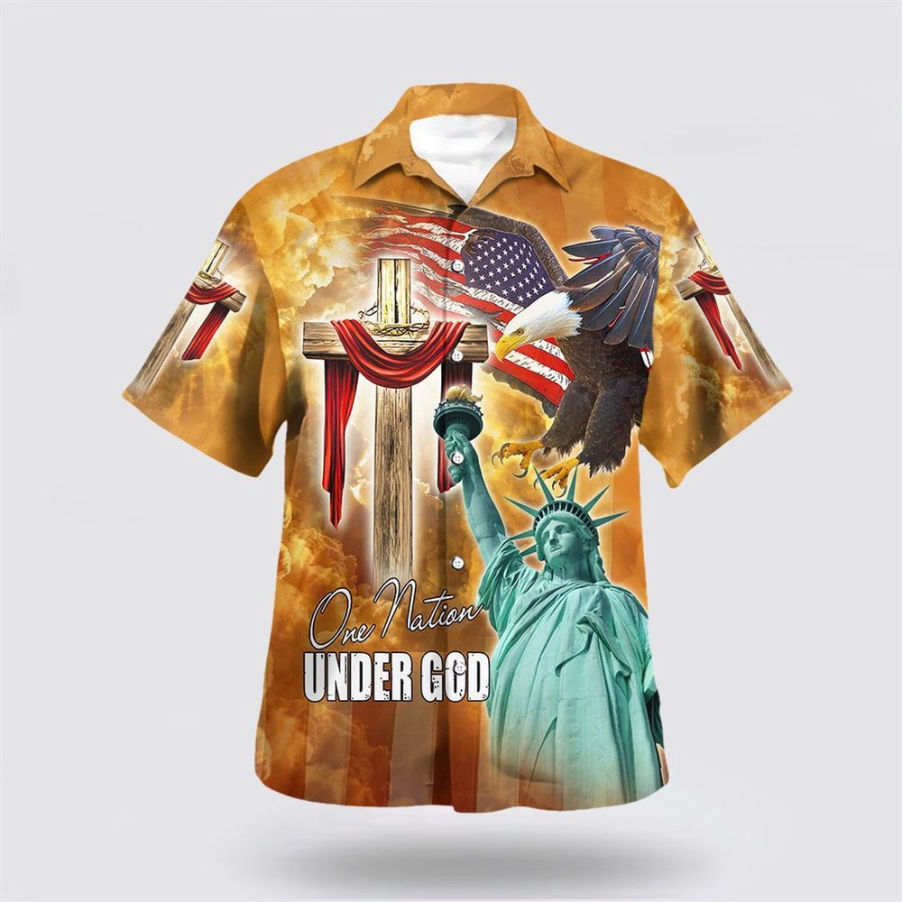 One Nation Under God Hawaiian Shirt Christian Hawaiian Shirt Christian Summer Short Sleeve Shirt 1 l3exjv.jpg One Nation Under God Hawaiian Shirt Christian Hawaiian Shirt Christian Summer Short Sleeve Shirt 1 l3exjv.jpg