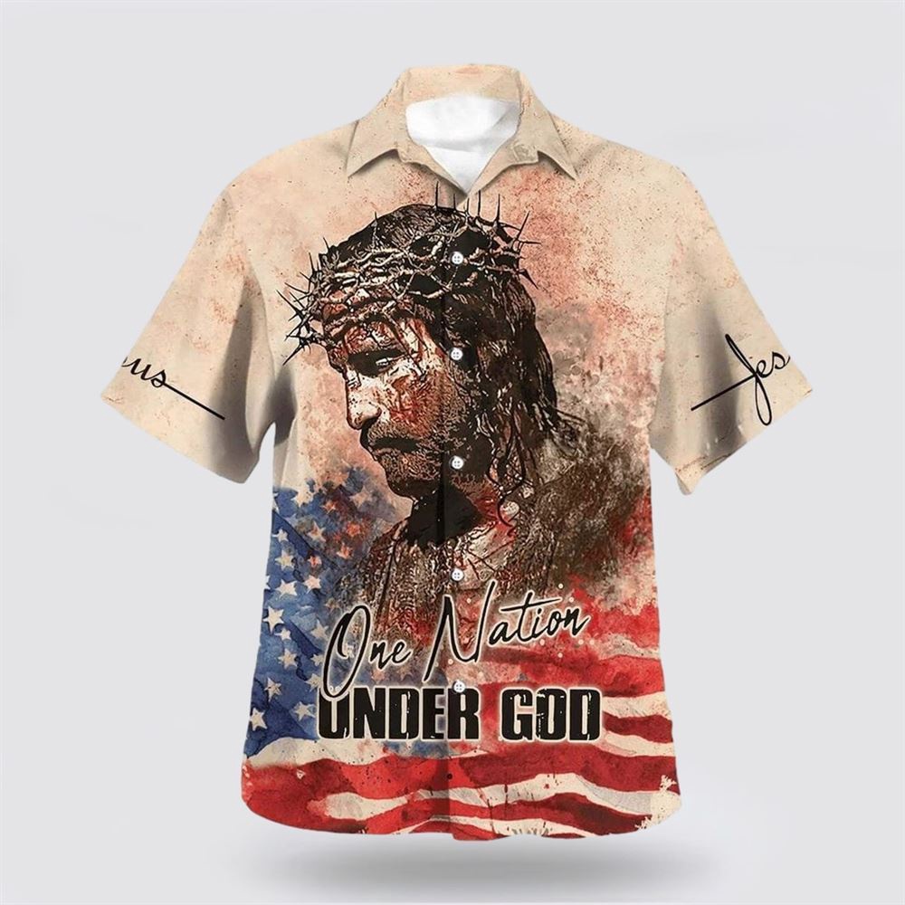 One Nation Under God Independence Day Jesus Hawaiian Shirt Christian Hawaiian Shirt Christian Summer Short Sleeve Shirt 1 f0bszp.jpg One Nation Under God Independence Day Jesus Hawaiian Shirt Christian Hawaiian Shirt Christian Summer Short Sleeve Shirt 1 f0bszp.jpg