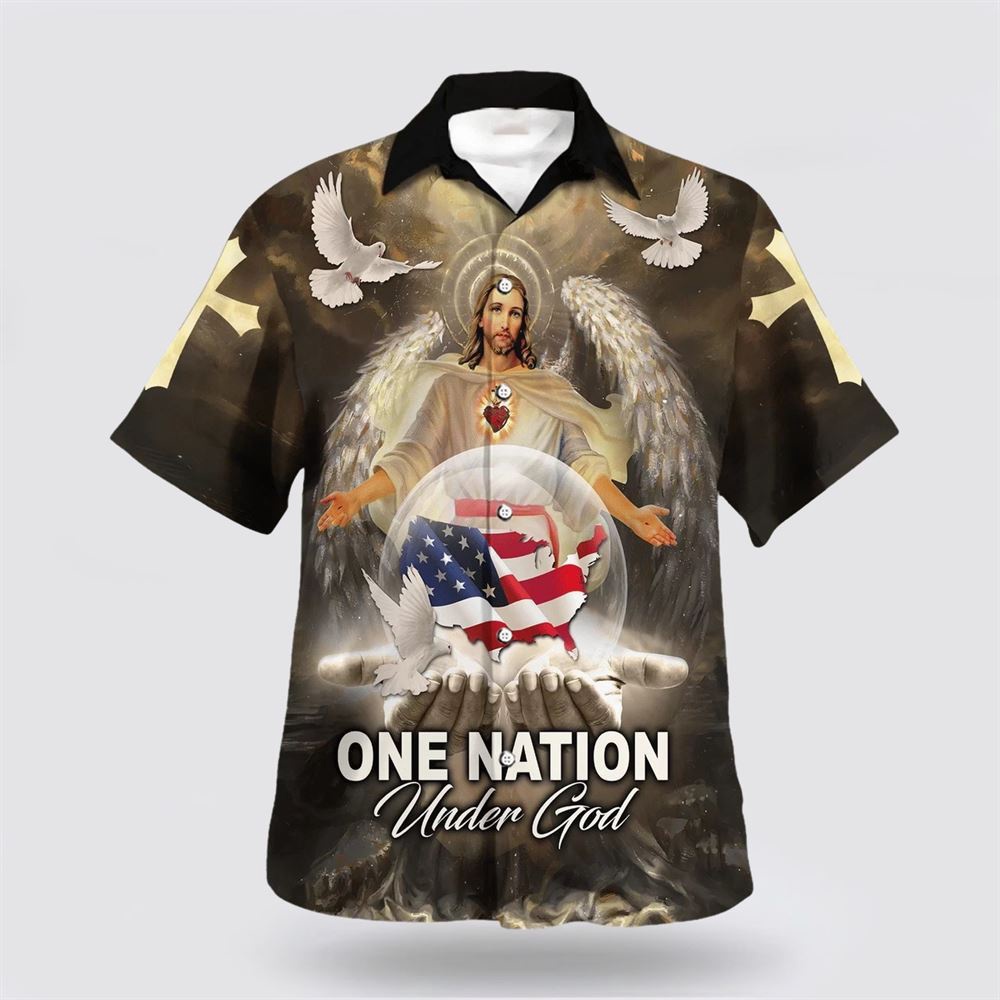 One Nation Under God Jesus American Eagle Hawaiian Shirt Christian Hawaiian Shirt Christian Summer Short Sleeve Shirt 1 jmun4d.jpg One Nation Under God Jesus American Eagle Hawaiian Shirt Christian Hawaiian Shirt Christian Summer Short Sleeve Shirt 1 jmun4d.jpg