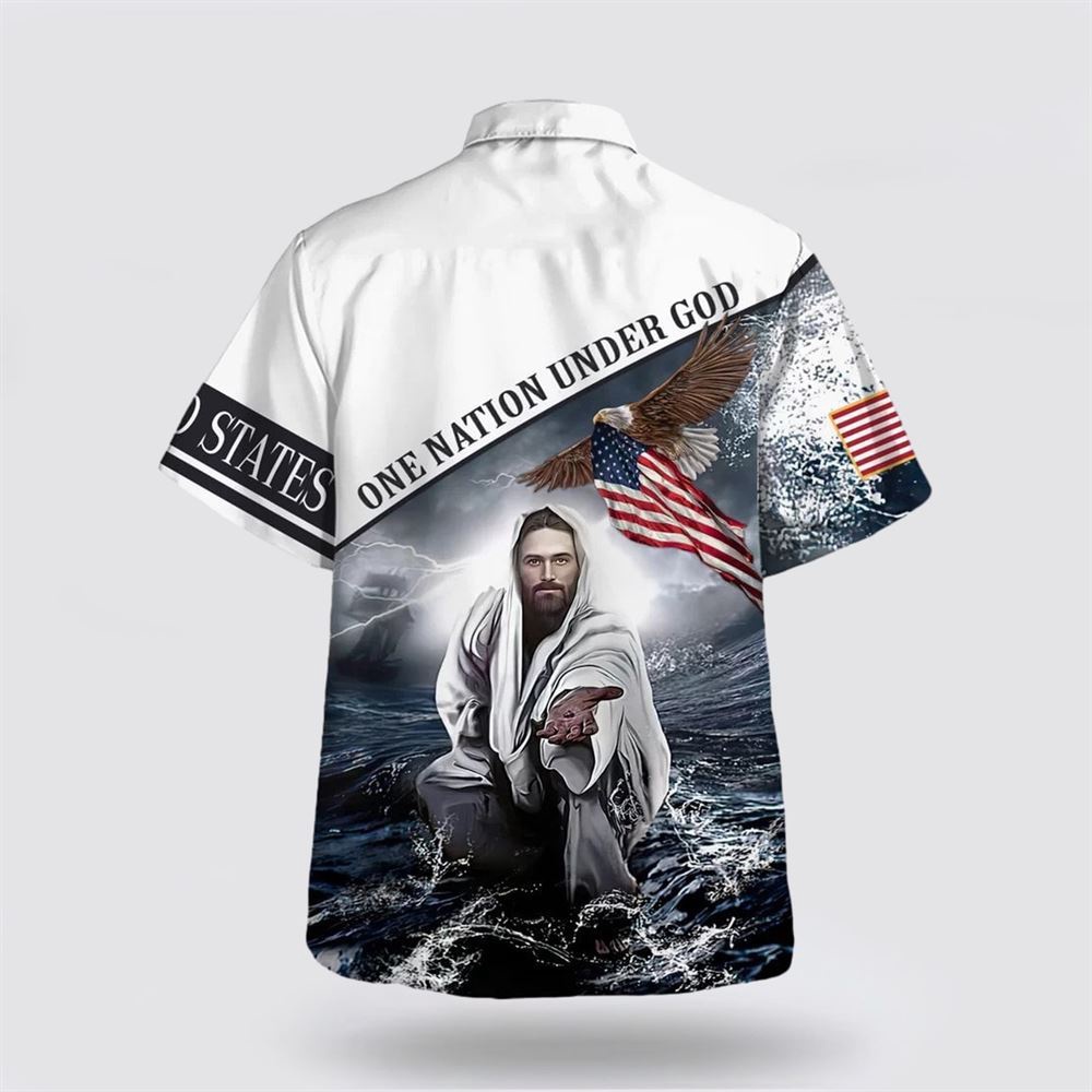 One Nation Under God Jesus Christ 2 Hawaiian Shirt Christian Hawaiian Shirt Christian Summer Short Sleeve Shirt 2 j5hyso.jpg One Nation Under God Jesus Christ 2 Hawaiian Shirt Christian Hawaiian Shirt Christian Summer Short Sleeve Shirt 2 j5hyso.jpg