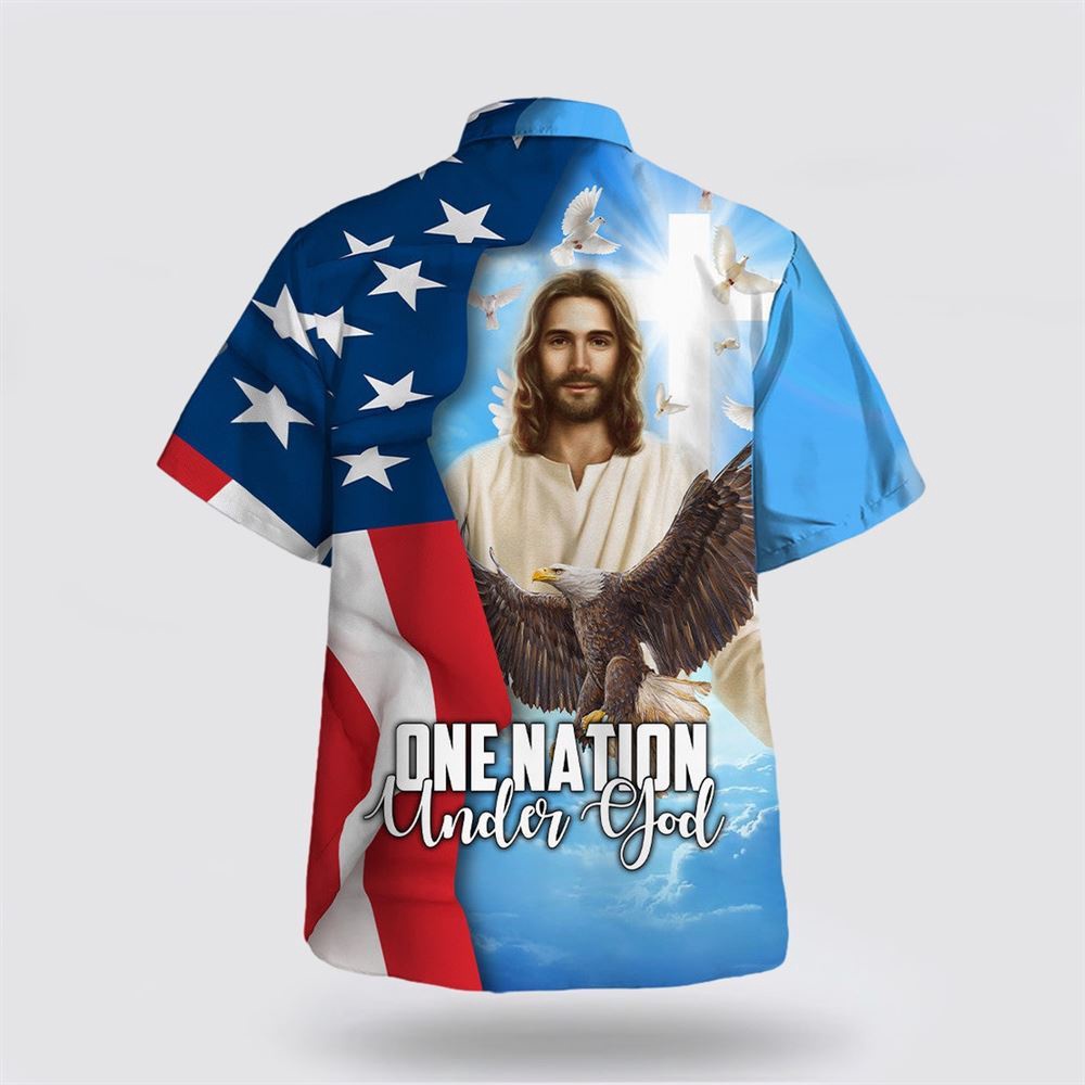 One Nation Under God Jesus Christ Eagle Hawaiian Shirt Christian Hawaiian Shirt Christian Summer Short Sleeve Shirt 2 jk3jjl.jpg One Nation Under God Jesus Christ Eagle Hawaiian Shirt Christian Hawaiian Shirt Christian Summer Short Sleeve Shirt 2 jk3jjl.jpg