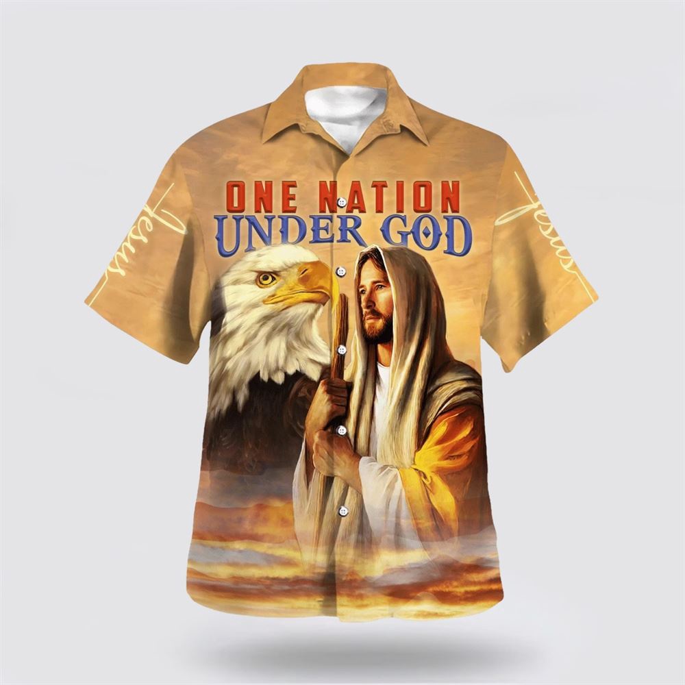 One Nation Under God Jesus Hawaiian Shirt Christian Hawaiian Shirt Christian Summer Short Sleeve Shirt 1 z9eclw.jpg One Nation Under God Jesus Hawaiian Shirt Christian Hawaiian Shirt Christian Summer Short Sleeve Shirt 1 z9eclw.jpg