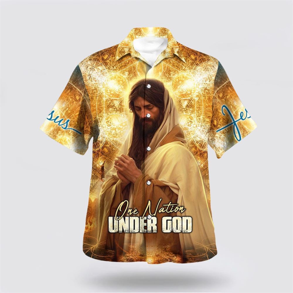 One Nation Under God Jesus Pray Hawaiian Shirt Christian Hawaiian Shirt Christian Summer Short Sleeve Shirt 1 xpeh27.jpg One Nation Under God Jesus Pray Hawaiian Shirt Christian Hawaiian Shirt Christian Summer Short Sleeve Shirt 1 xpeh27.jpg