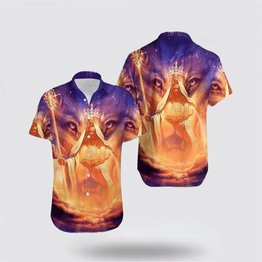 Religious Jesus God Lion Christian Faith Hawaiian Shirt Religious Hawaiian Shirt Christian Aloha Shirt Christian Gift 1 ab4pk1.jpg