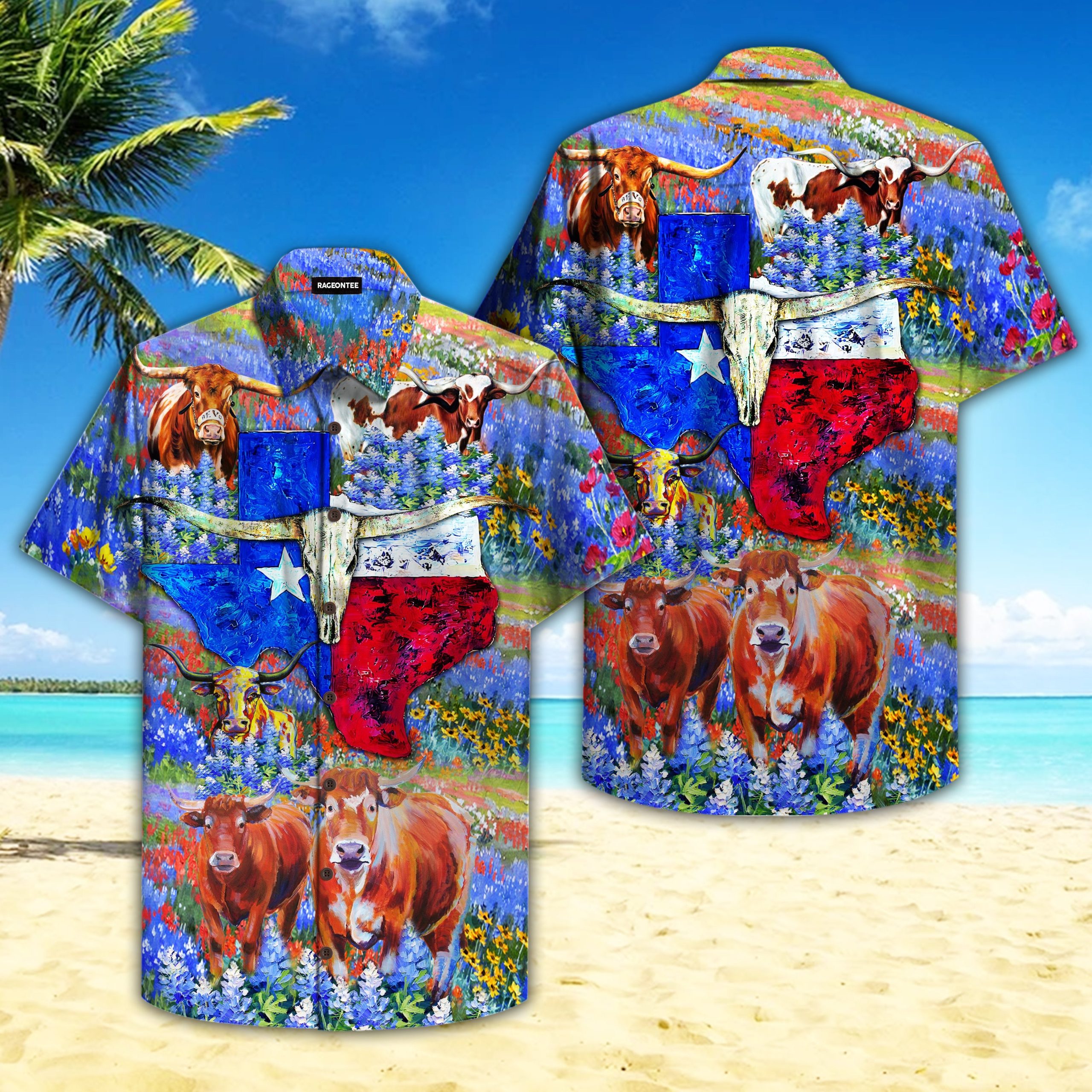 Texas Hawaiian Shirt Born In Texas Forever Bluebonnet Hawaiian Shirt 1 rzaoen.jpg