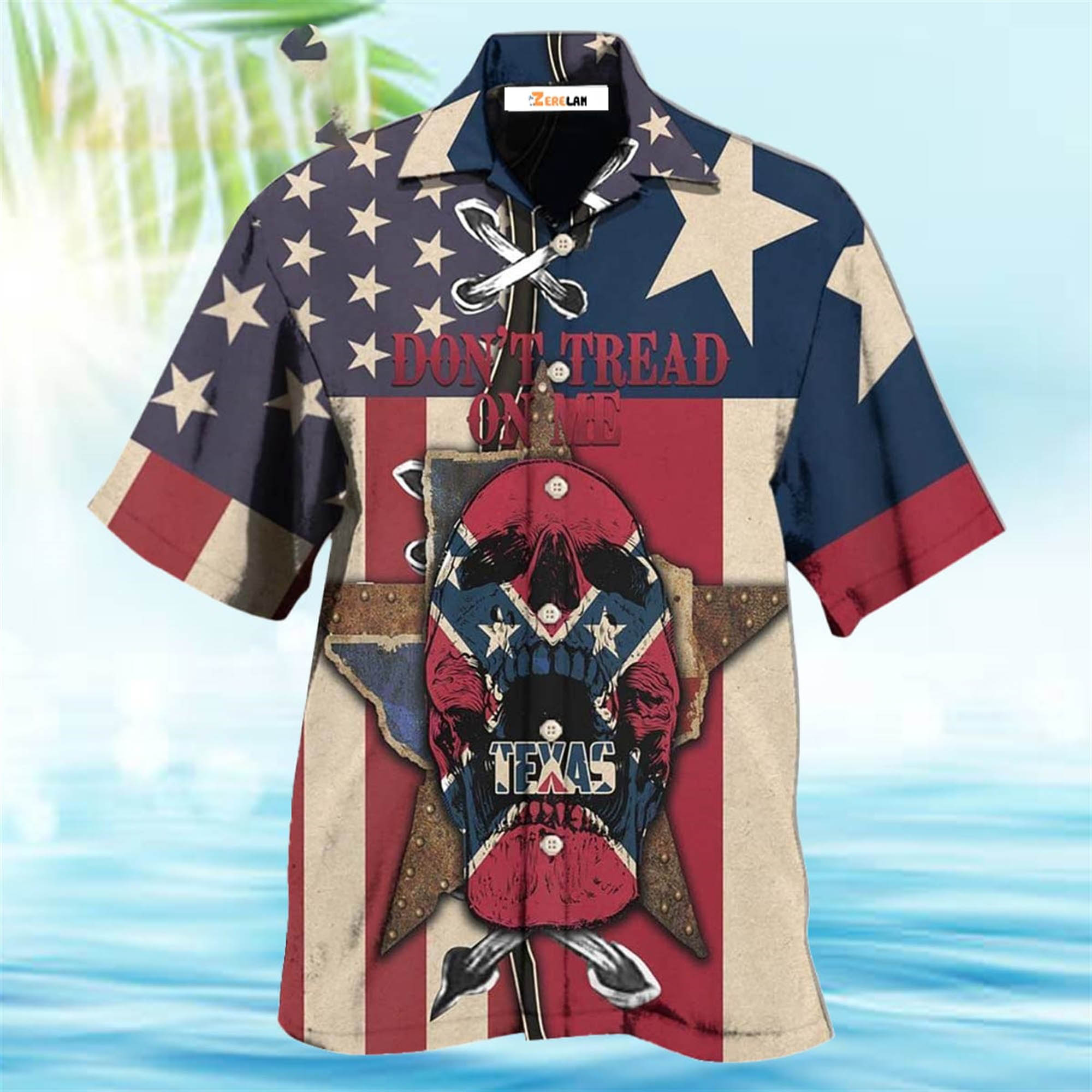 Don't Treat On me Texas Hawaiian Shirt Don't Treat On me Texas Hawaiian Shirt