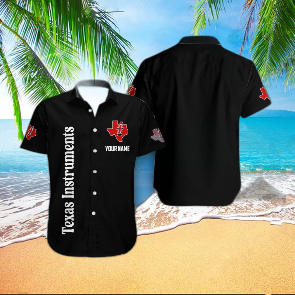 Texas Hawaiian Shirt Personalized Name Texas Instruments Lover Gift 3D Black Hawaiian Shirt 1 ttrmk7.jpg