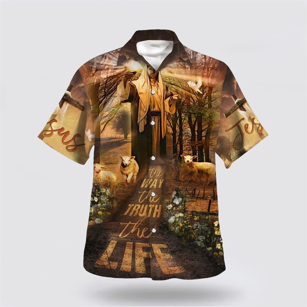 The Way The Truth And The Life Hawaiian Shirts Christian Hawaiian Shirt Christian Summer Short Sleeve Shirt 1 jmqqpa.jpg The Way The Truth And The Life Hawaiian Shirts Christian Hawaiian Shirt Christian Summer Short Sleeve Shirt 1 jmqqpa.jpg