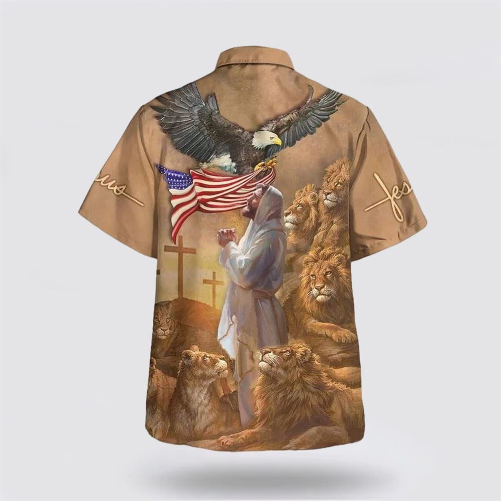 US Flag Jesus Pray Lion Cross Christian Christian Hawaiian Shirt Christian Summer Short Sleeve Shirt 2 kxrb7p.jpg US Flag Jesus Pray Lion Cross Christian Christian Hawaiian Shirt Christian Summer Short Sleeve Shirt 2 kxrb7p.jpg