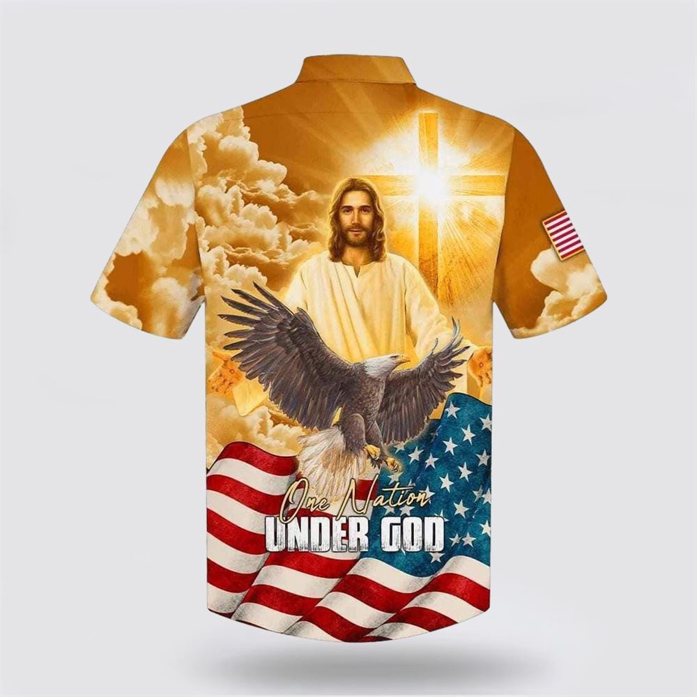 US Flag One Nation Under God Jesus Eagle American Christian Faith Christian Hawaiian Shirt Christian Summer Short Sleeve Shirt 2 utk5dy.jpg US Flag One Nation Under God Jesus Eagle American Christian Faith Christian Hawaiian Shirt Christian Summer Short Sleeve Shirt 2 utk5dy.jpg