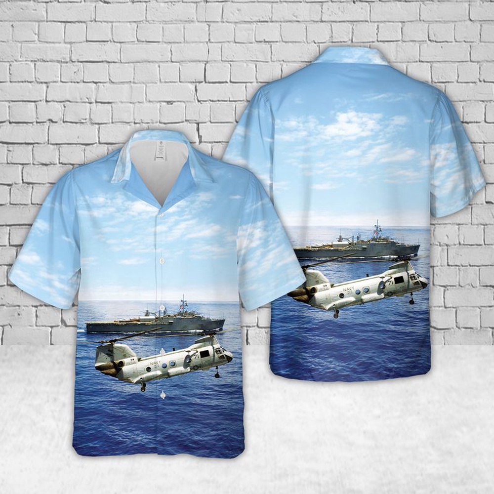 US Navy CH 46 Sea Knight Of Helicopter Combat Support Squadron Eleven HC 11 Hawaiian Shirt 1 lgh3zl.jpg US Navy CH 46 Sea Knight Of Helicopter Combat Support Squadron Eleven HC 11 Hawaiian Shirt 1 lgh3zl.jpg