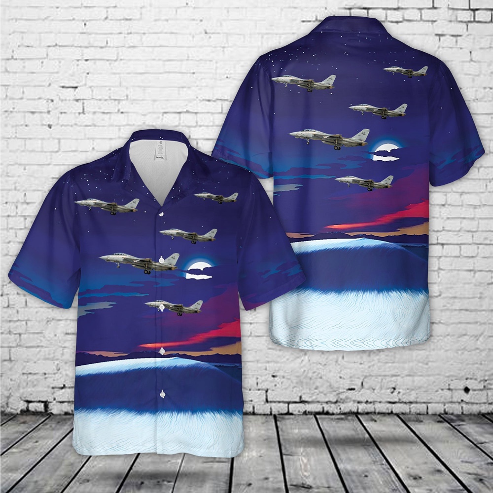 US Navy Grumman F 14D Tomcat VF 31 Tomcatters 163413 NK 107 cn 597D 2 Hawaiian Shirt 1 pnkpv6.jpg