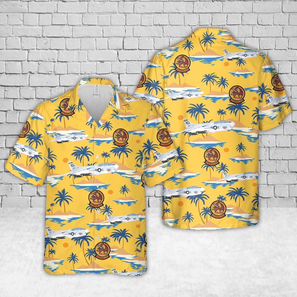 Us Navy Hawaiian Shirt US Navy Attack Squadron 174 VA 174 Hellrazors 1980 TA 7C Corsair II Hawaiian Shirt Military Hawaiian Shirt 1 hqy0qd.jpg