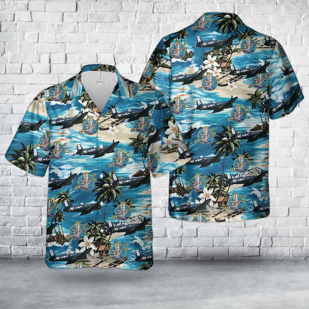 Us Navy Hawaiian Shirt US Navy Chance Vought F4U 4 Corsair Of VF 192 Hawaiian Shirt Military Hawaiian Shirt 1 cuwov7.jpg