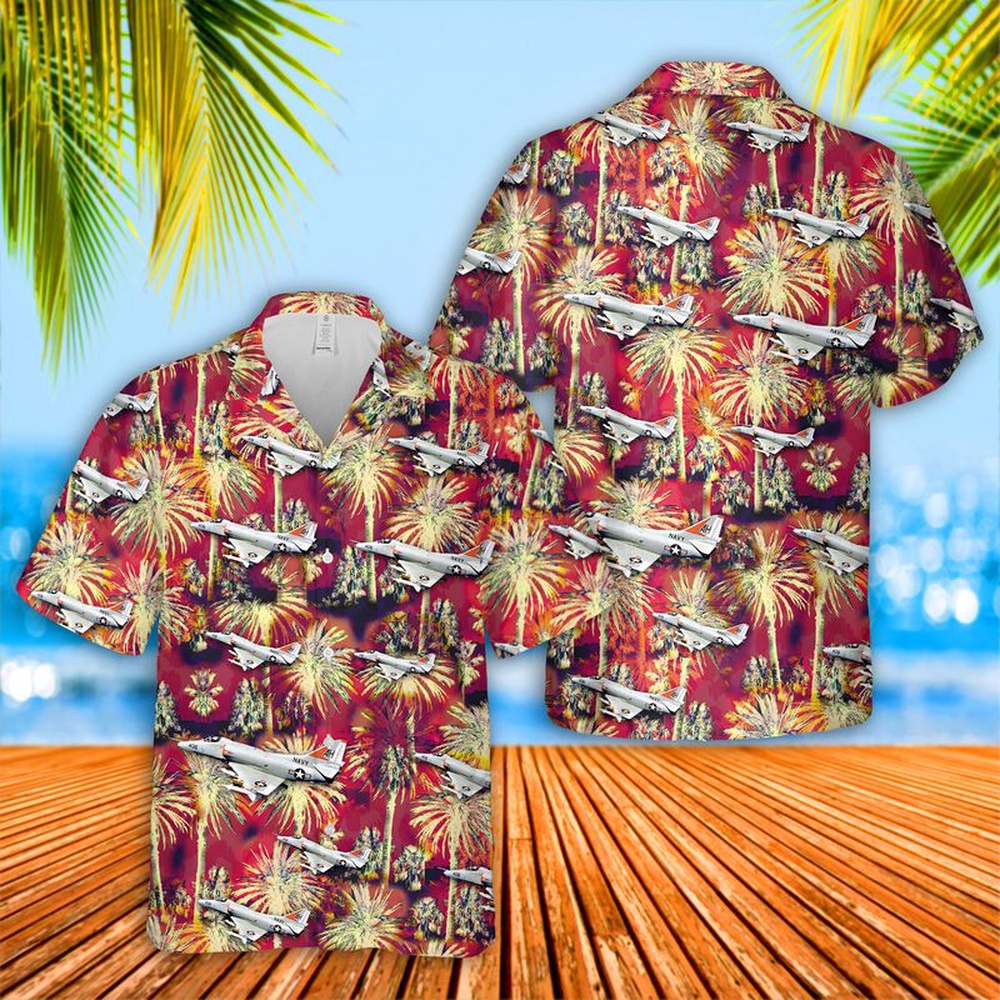 Us Navy Hawaiian Shirt US Navy Douglas A 4 Skyhawk Hawaiian Shirt Military Hawaiian Shirt 1 agmbgu.jpg