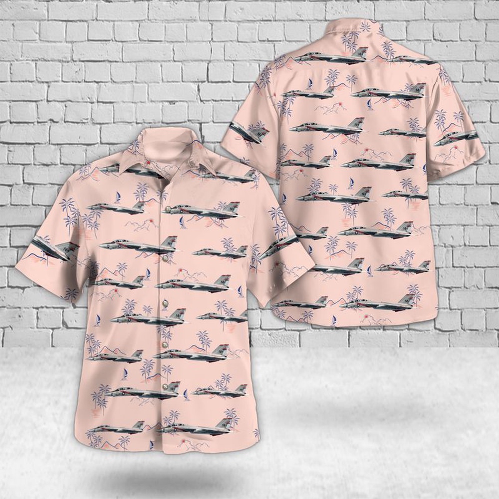 Us Navy Hawaiian Shirt US Navy F 14A Tomcat Of VF 114 Aardvarks Hawaiian Shirt Military Hawaiian Shirt 1 xhpli3.jpg