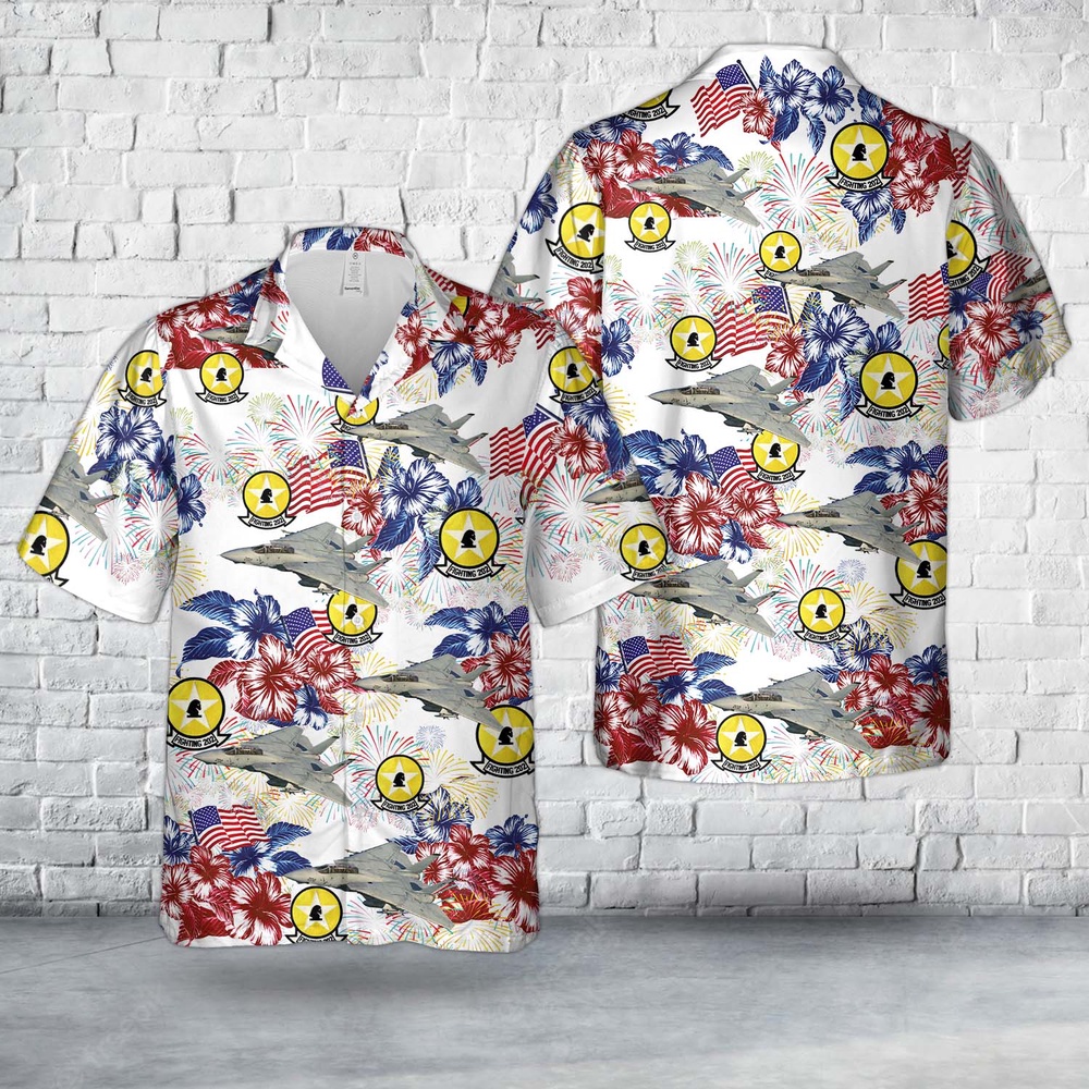 Us Navy Hawaiian Shirt US Navy F 14A Tomcat Of VF 202 Superheats 4th Of July Hawaiian Shirt Military Hawaiian Shirt 1 hxntpc.jpg