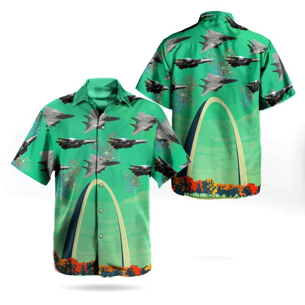 Us Navy Hawaiian Shirt US Navy Grumman F 14 Tomcat Independence Day Gateway Arch Hawaiian Shirt Military Hawaiian Shirt 1 axg0jc.jpg