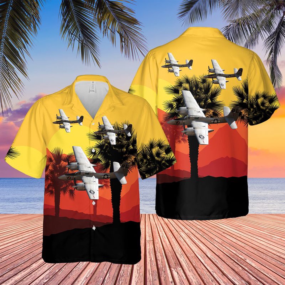 Us Navy Hawaiian Shirt US Navy Grumman F7F Tigercat Hawaiian Shirt Military Hawaiian Shirt 1 egautq.jpg