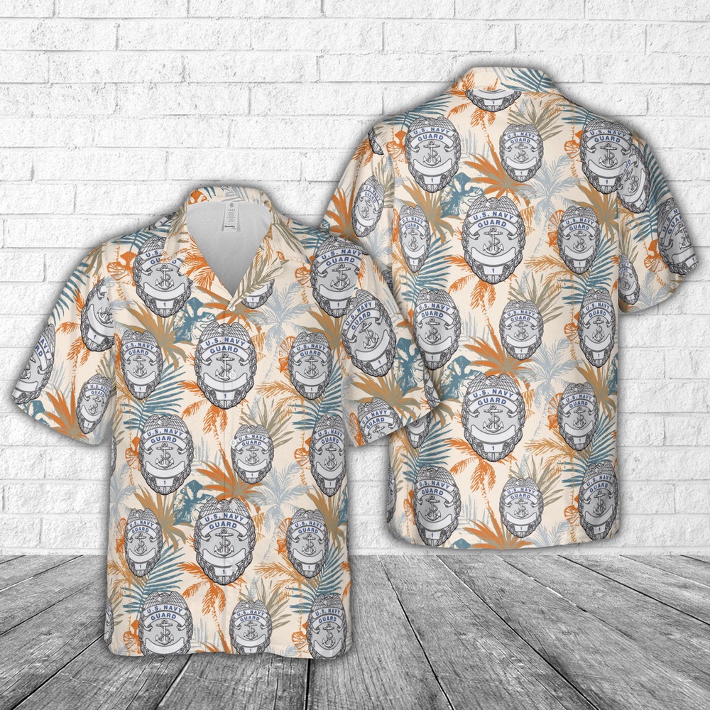Us Navy Hawaiian Shirt US Navy Guard Badge Hawaiian Shirt Military Hawaiian Shirt 1 by9ucr.jpg